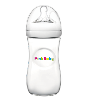 Avent Natural PP Baby Bottle 330ml Pink